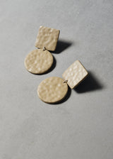 Textured Clay Earrings II