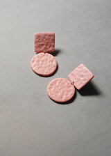 Textured Clay Earrings II