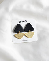Brass & Polymer Clay Earrings
