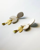 Emmie Polymer Clay Earrings - Black