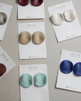 Abstract Polymer Clay Stud Earrings