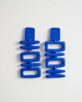 Chloe Polymer Clay Earrings, Titanium Posts or Clip On