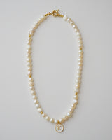 Initial Freshwater Pearl Necklace