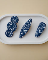 Botanical Polymer Clay Hair Clip