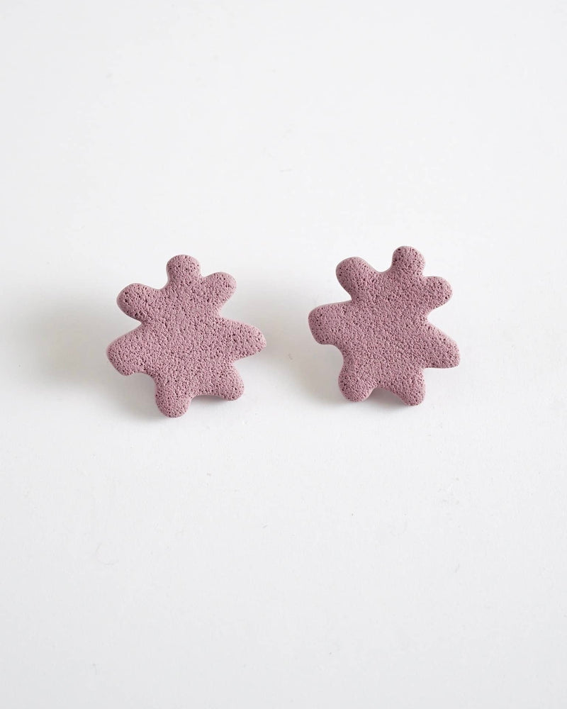 Abstract Polymer Clay Stud Earrings I