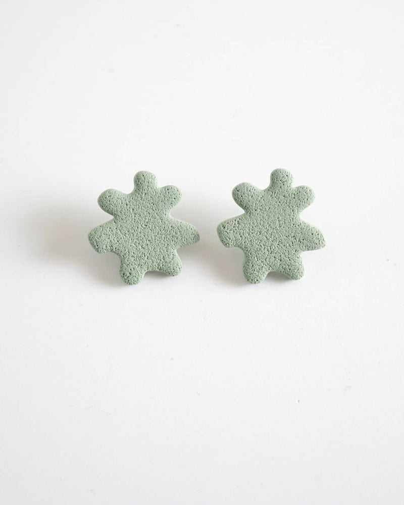 Abstract Polymer Clay Stud Earrings I